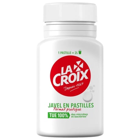 La croix pastilles javel x40 150g