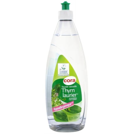 Cora liquide vaisselle thym laurier 750ml