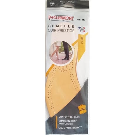 Semelle cuir prestige 40/41 De Clermont