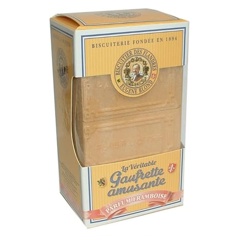 Eugène Blond gaufrettes amusantes framboise 210g