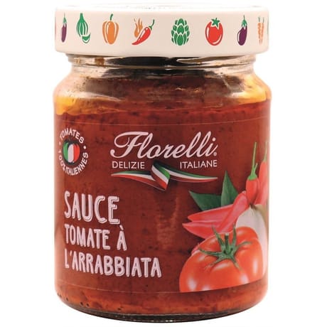 Florelli sauce tomate à l'arrabbiata 250g