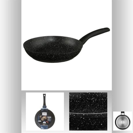 Poêle aluminium forgé diamètre 24 cm "caractère"