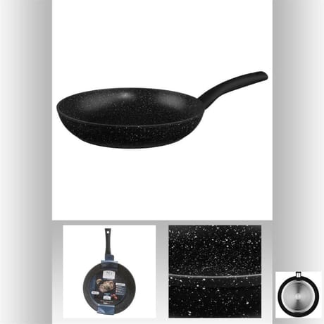 Poêle aluminium forgé diamètre 28 cm "caractère"