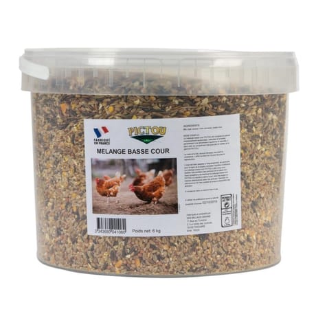 Pictou seau mélange basse cour 6kg