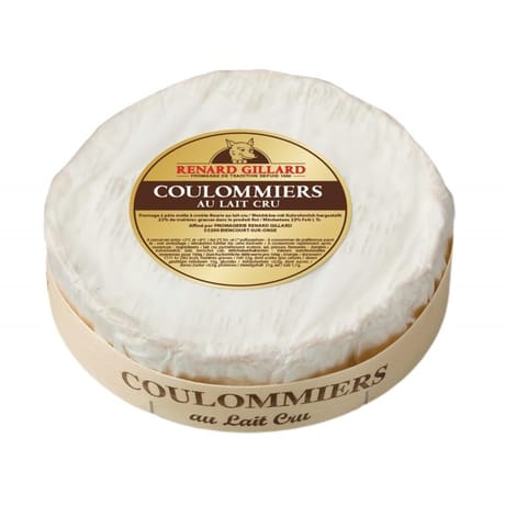 Coulommiers au lait cru de vache renard gillard  env500g