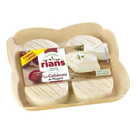 Rians cabécou du Périgord 4x35g - 3+1 offert