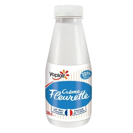 Yoplait crème fleurette légère 15% mg 38cl