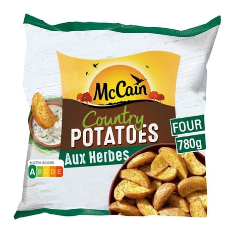 Mccain country potatoes 780g