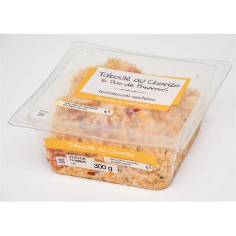 Taboulé chorizo et poivrons grillés 300g