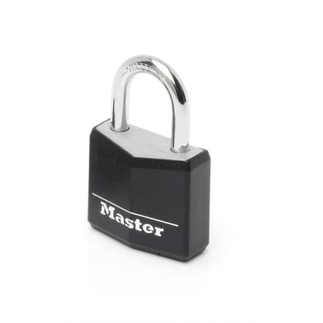 Master cadenas aluminium vinyl noir 30mm