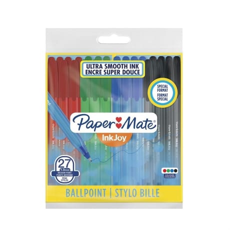Papermate pochette inkjoy 100cap med 27 std format special