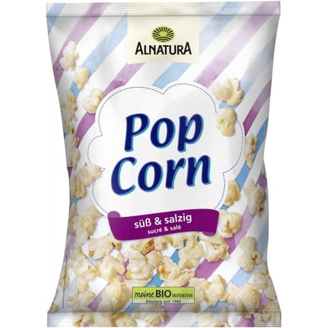 Alnatura popcorn sucré et salé bio 80g