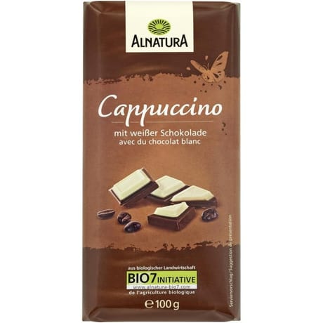 Alnatura chocolat cappuccino bio 100g