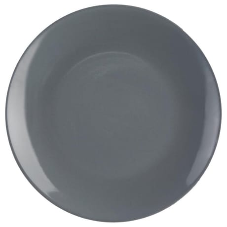 Assiette plate coloris gris 26 cm