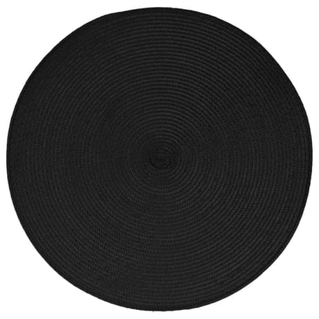 Set de table tressé - coloris noir