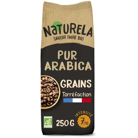Naturela café 100% arabica bio grain 250g