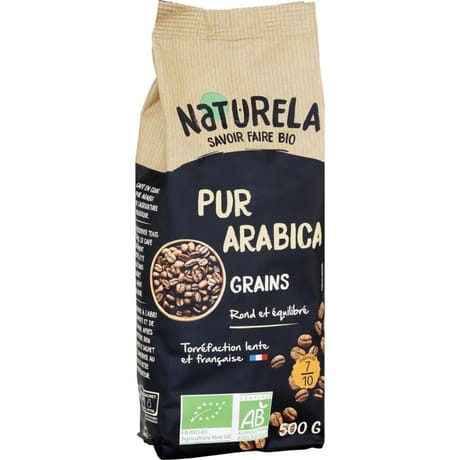 Naturela café 100% arabica bio grain 500g