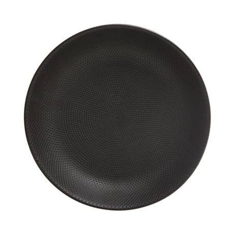 Assiette creuse coloris noir 20 cm