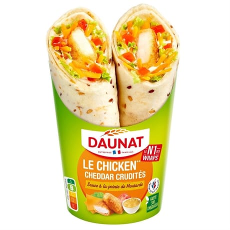 Daunat be wrappy le chicken 190g