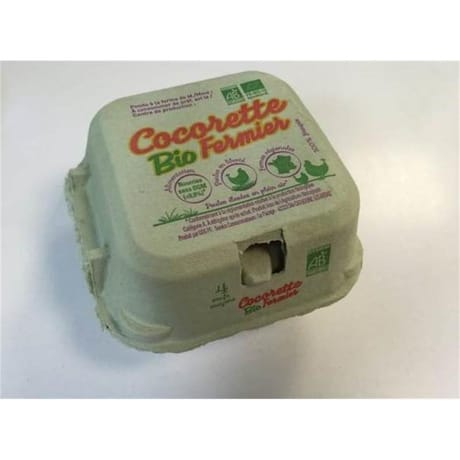 Cocorette bio fermier x 4 vrac préemballé