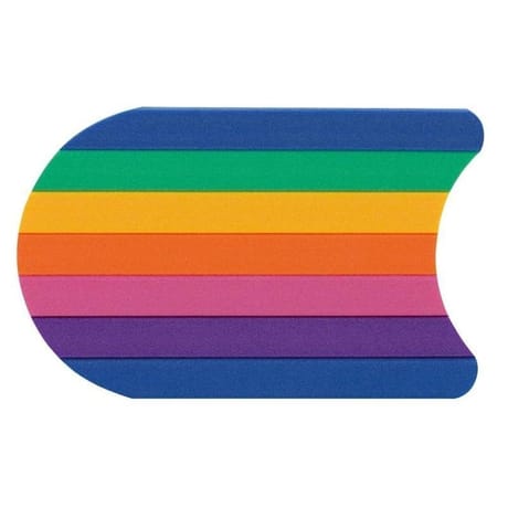 Planche de natation multicolore