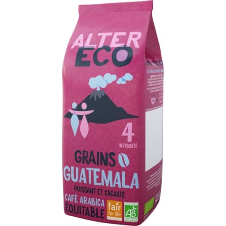 Alter Eco café grain Guatemala bio 500g