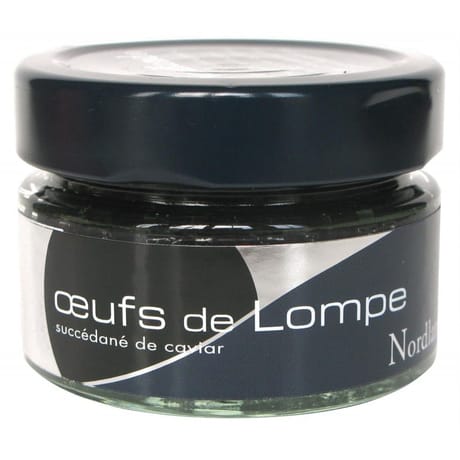 Oeufs de lompe noirs nordland verrine nordland 80g