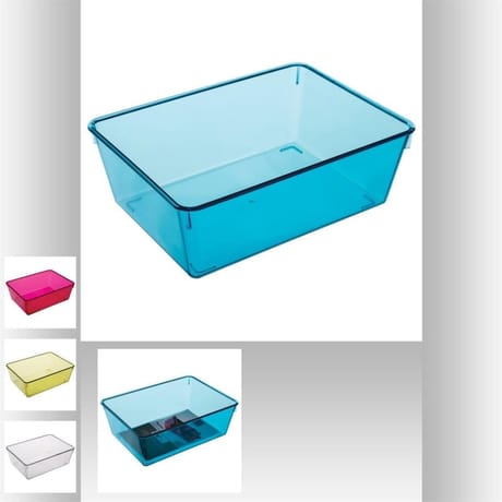 Bac de rangement couleur