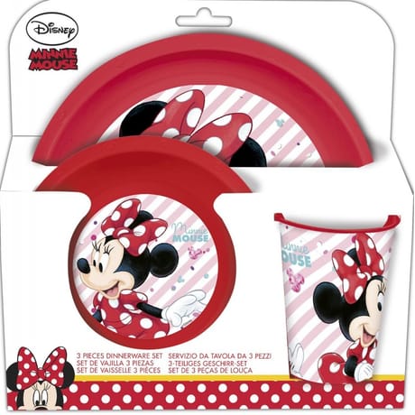 Set de repas 3 pièces Minnie