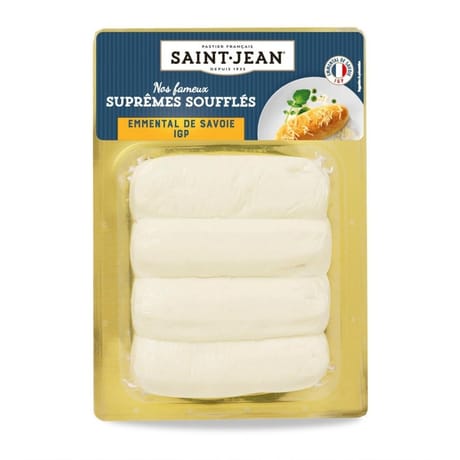 Saint Jean suprêmes soufflés emmental de savoie 4x120g