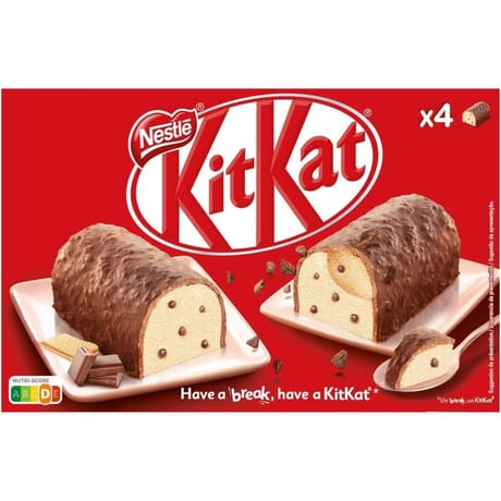 Nestlé kit kat 4 bûchettes 326g