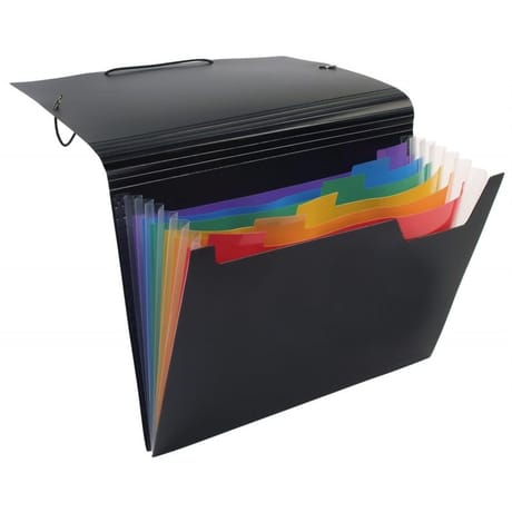 Viquel trieur pochette à soufflets 6 posisitions rainbow class