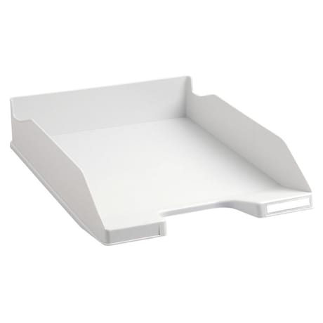 Exacompta corbeille a courrier pp translucide bleu royal punchy