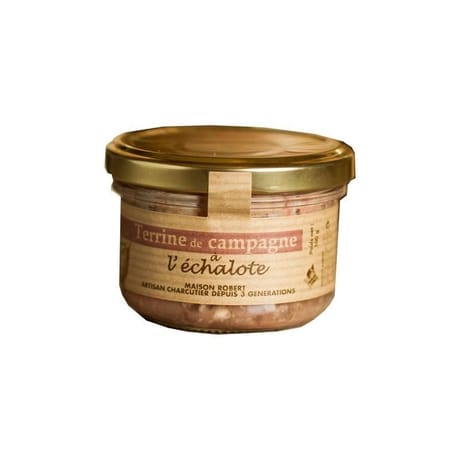 Clair de Lorraine terrine de campagne à l'échalote 100g