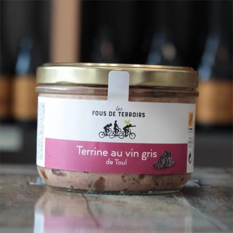 Clair de Lorraine terrine de campagne au vin gris de Toul 200g