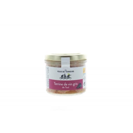 Clair de Lorraine terrine de campagne au vin gris de Toul 100g