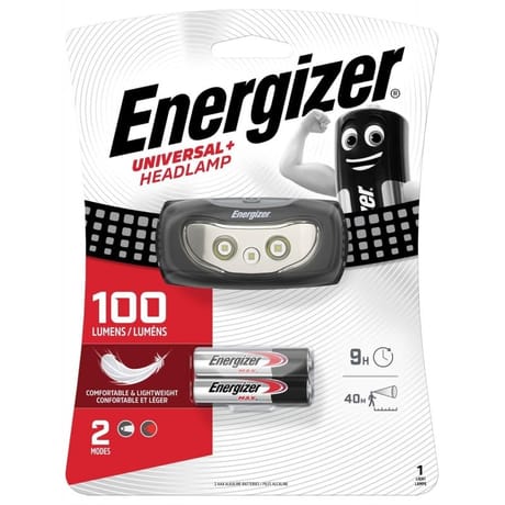 Energizer lampe frontale Universal Energizer 3AAA (piles incluses)