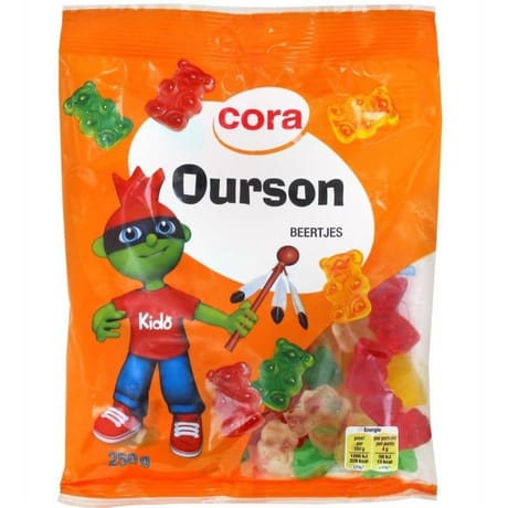 Cora ourson sachet 250g