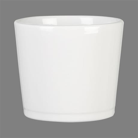 Deroma cache-pot 883 alaska brillant 17cm