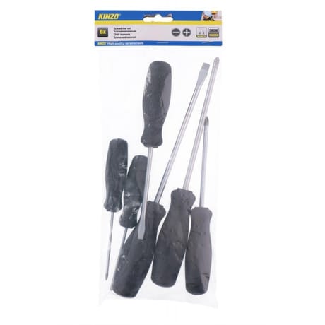 Lot de 6 tournevis