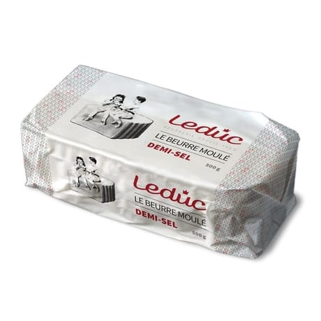 Leduc beurre demi sel moulé 500g