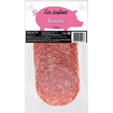 Ecofines rosette tranchée 70g