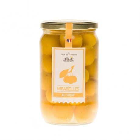 Clair de lorraine mirabelles au sirop 400g