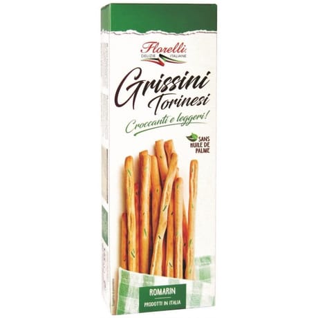 Florelli grissini torinesi au romarin 125g