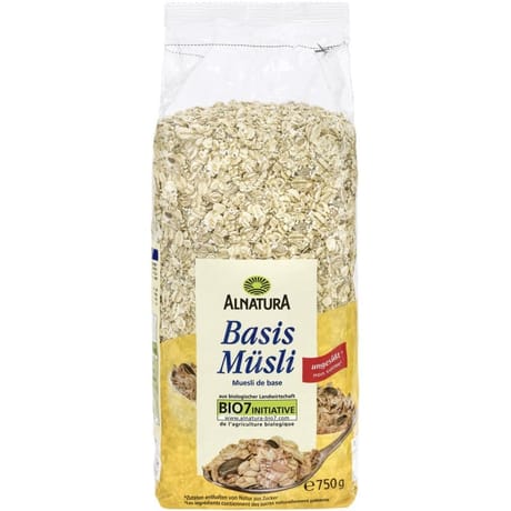 Alnatura muesli de base bio 750g