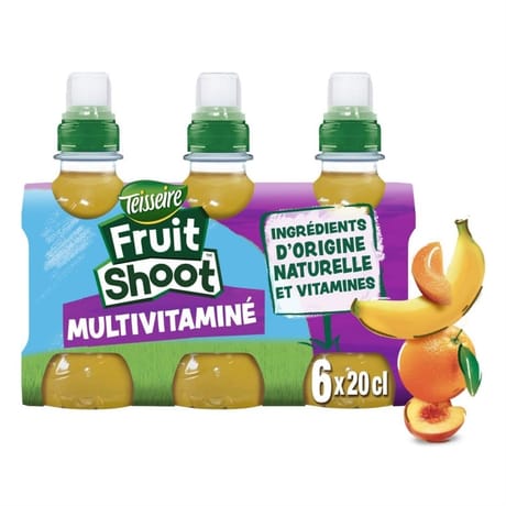 Fruit shoot multivitamine 6x20cl