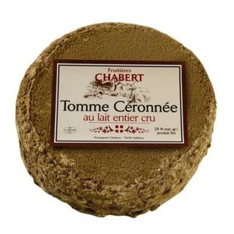 Tomme ceronnée au lait cru