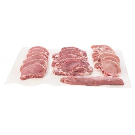 Longe entière avec os tranchee et filet mignon