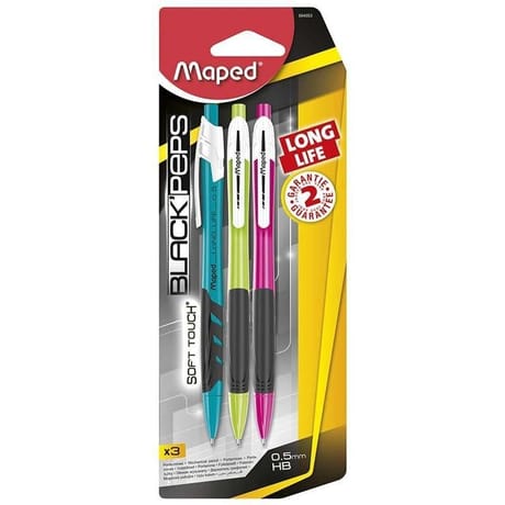 Porte mine long life 0.5mm x3