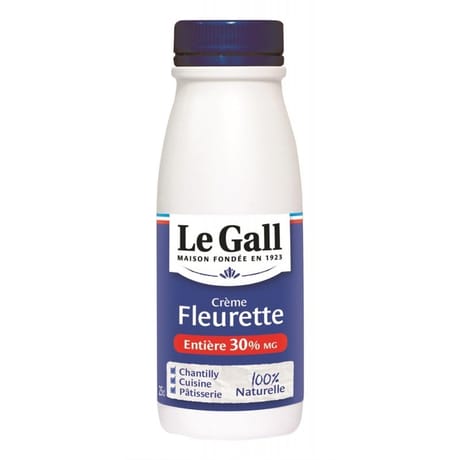 Le Gall crème fleurette entière 30% mg 25cl